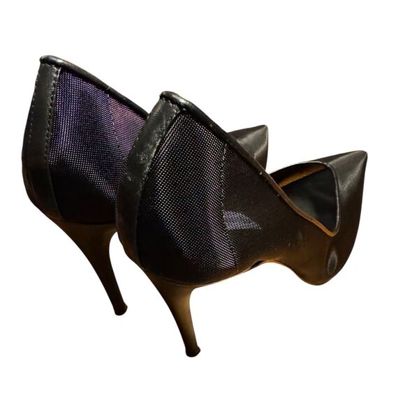 Steve Madden Raz High Heels Black Mesh : 10 M, Rubber/Synthetic - Picture 5 of 10